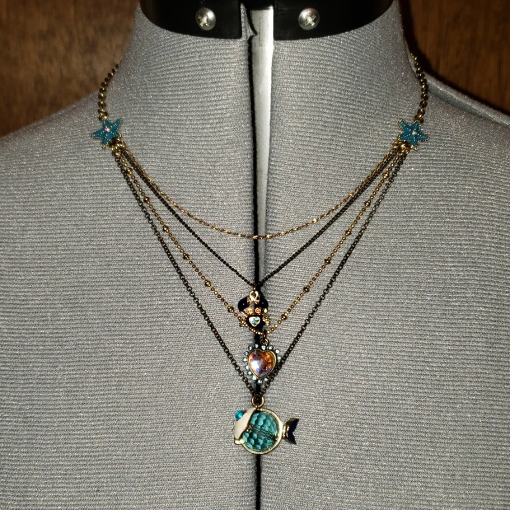 Ocean Chain Necklace | Betsey Johnson